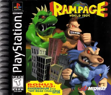 Rampage - World Tour (US) box cover front